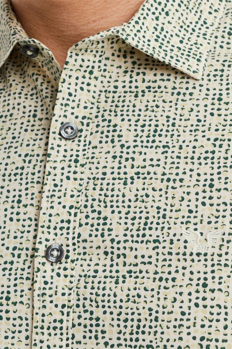 PME legend long sleeve shirt print on poplin